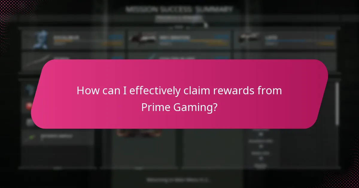 What exclusive items are available through Prime Gaming?