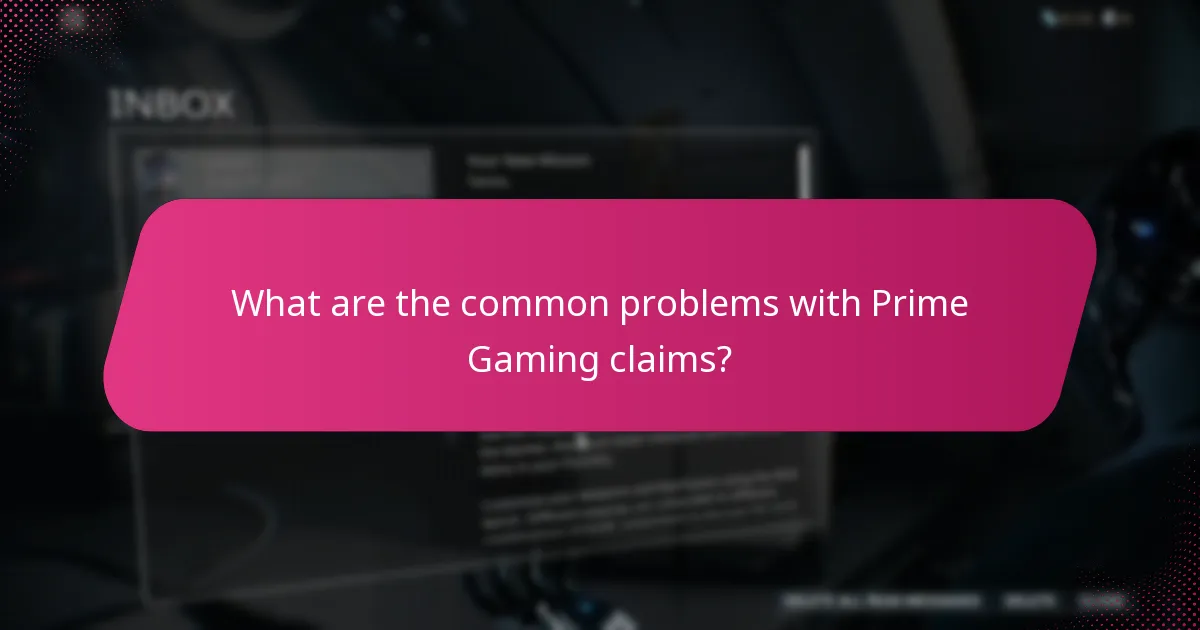 Which platforms support Prime Gaming claims?