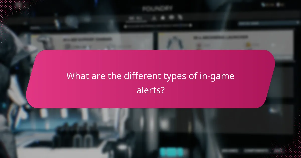What are the implications of ignoring in-game alerts?